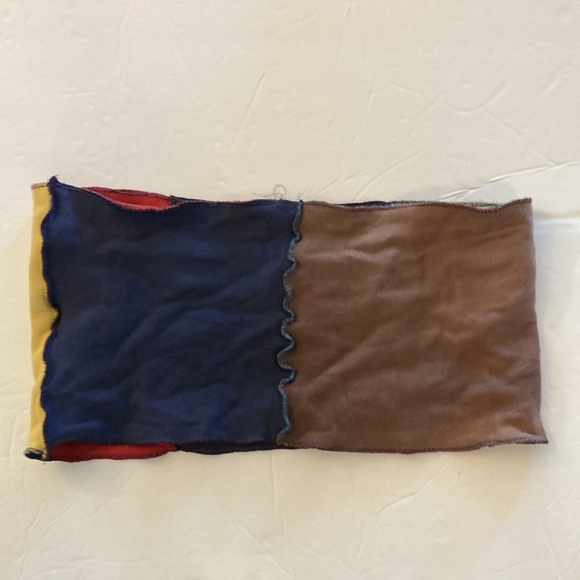🔥7/$10 infinity scarf NEW upcycled t shirts red blue brown yellow green handmade - Picture 5 of 9